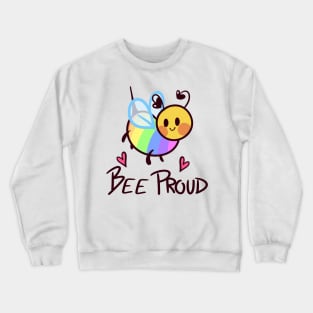 Bee Proud! (Rainbow) Crewneck Sweatshirt